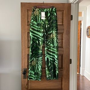 ZARA tropical flowy pants - size L, very lightweight